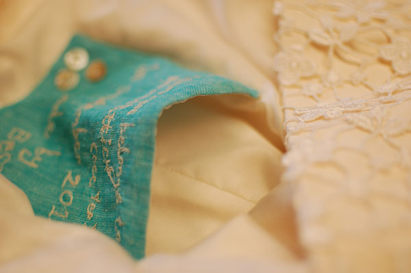 guipure lace wedding dress pocket detail