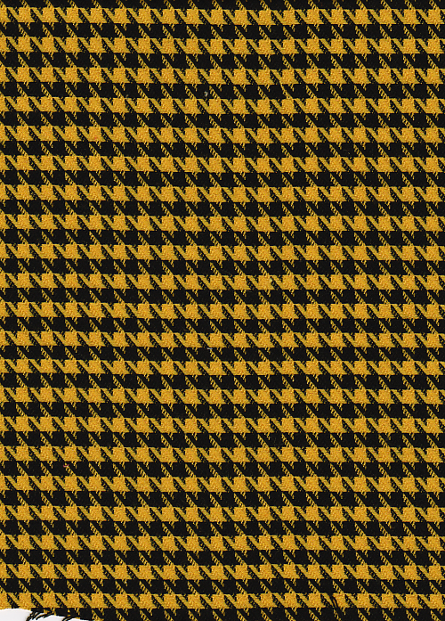 yellow dogtooth stretch suiting