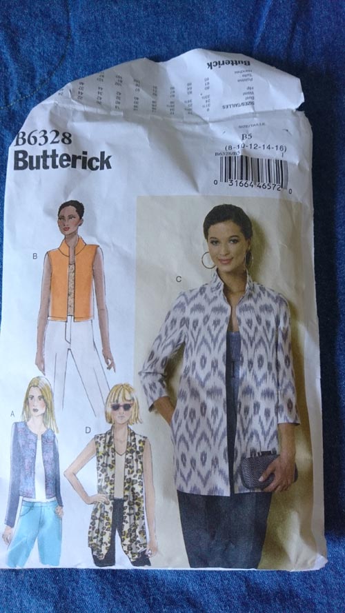 butterick 6328 jacket pattern