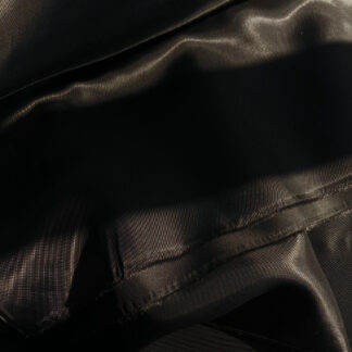 darkest chocolate brown viscose twill lining