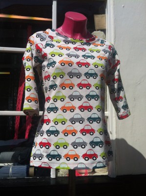 car printed jersey T-Shirt