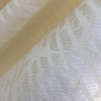 cream silk jacquard shirting