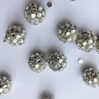 diamante vintage ball button