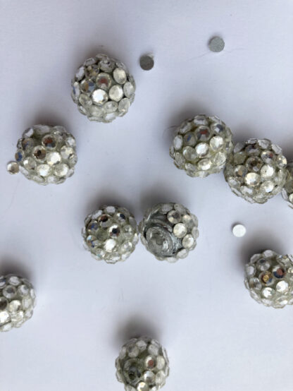 diamante vintage ball button