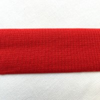 Red Lycra tape used for binding, stabilising and finishing