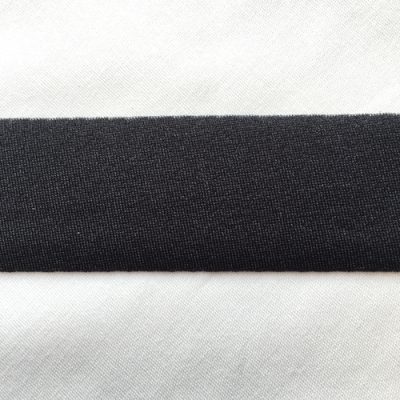 Black Lycra tape used for binding, stabilising and finishing