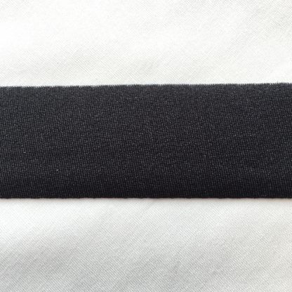 Black Lycra tape used for binding, stabilising and finishing