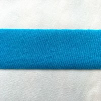 Electric Turquoise Lycra tape used for binding, stabilising and finishing