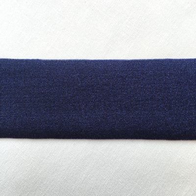 Navy Lycra tape used for binding, stabilising and finishing