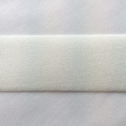 Ivory Lycra tape used for binding, stabilising and finishing