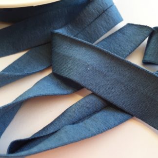 Denim Blue Jersey Bias Binding