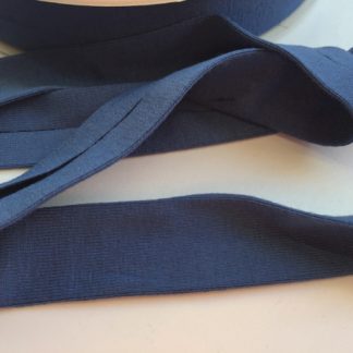 Dark Blue Jersey Bias Binding