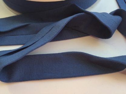 Dark Blue Jersey Bias Binding