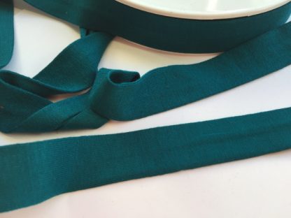 Peacock Blue Jersey Bias Binding