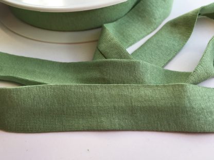 Mint Green Jersey Bias Binding