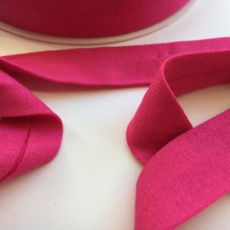 Fuchsia Pink Jersey Bias Binding