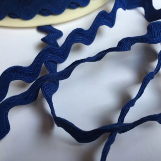 Dark Blue Polyester Rick Rack Braid H0323-59