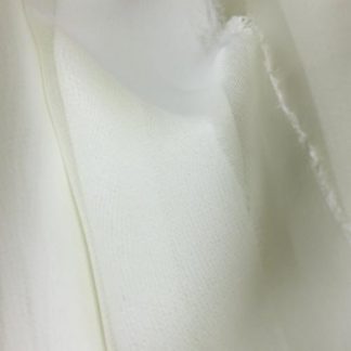 Ivory Polyester Chiffon