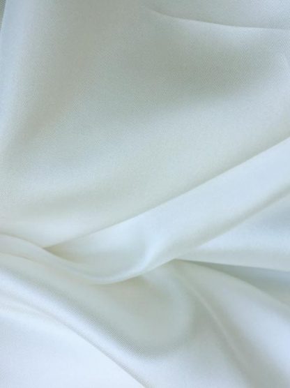 ivory silk twill