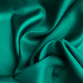 peacock green 100% cupro bemberg silky lightweight and breathable dress lining