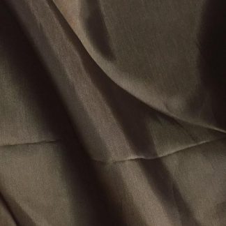 brown cupro breathable and slinky dress lining fabric