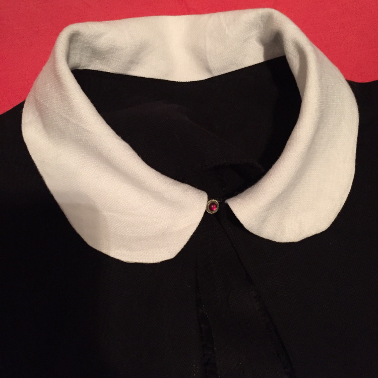 mary quant dress collar detail 