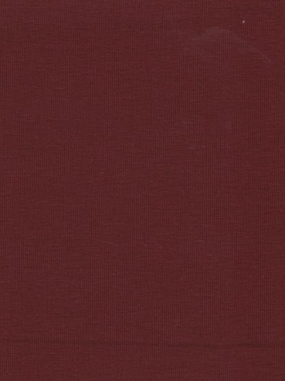 Wine Red cotton jersey with 10% Elastane, perfect for leggings