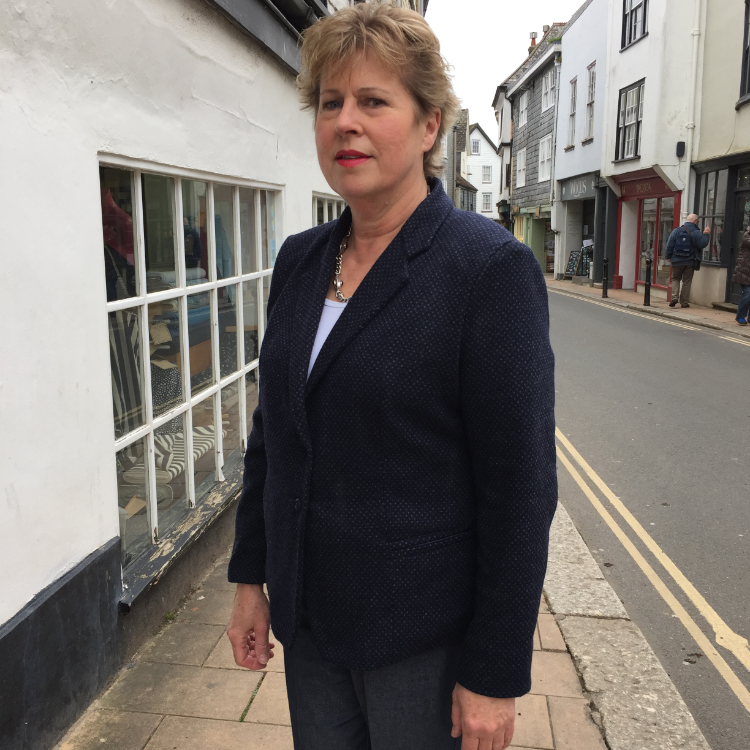 Classic Navy Blazer Made in Fabulous Designer Wool