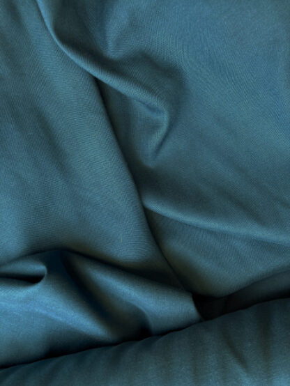 Teal Blue 100% Viscose twill floaty breathable shirting