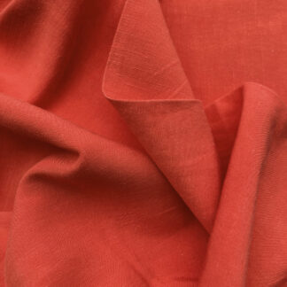 Pillar Box Red tencel feel floppy lightweight 62% Viscose 38% Linen