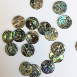 abalone shell 2 hole button