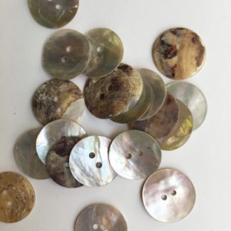 natural shell 2 hole button