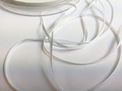 white silk ribbon