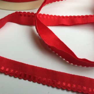 red lingerie binding elastic