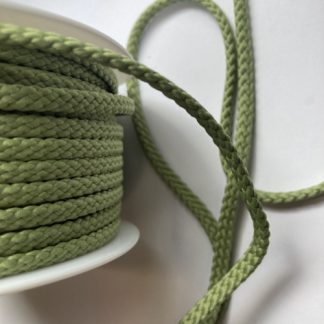 Khaki Green 100% Polyester braided cord