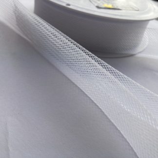 white 25mm horsehair braid