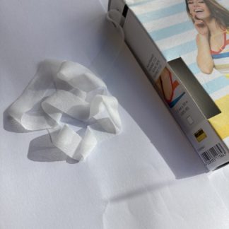 White flexible seam tape from Vlieseline