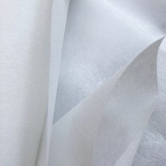 white medium weight non-woven interfacing