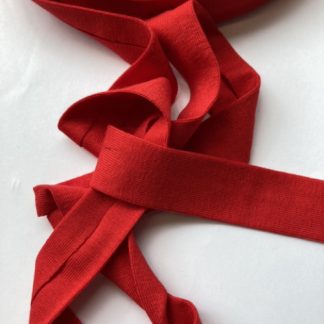 red jersey bias binding