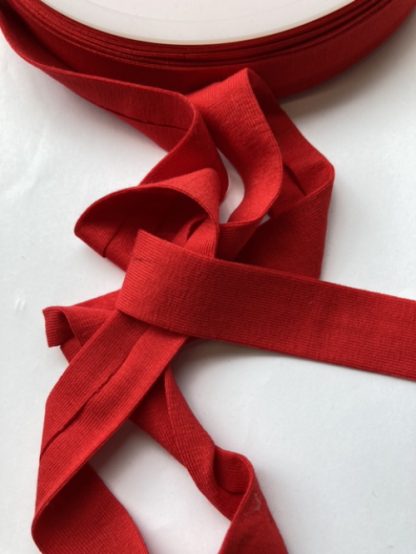 red jersey bias binding