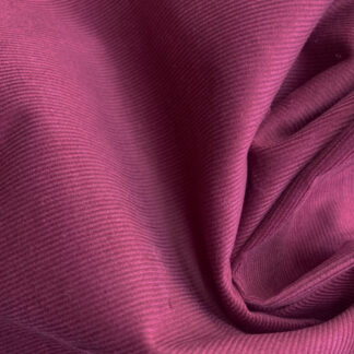 Burgundy Wine Red 100% Cotton 21 wale babycord (needlecord)