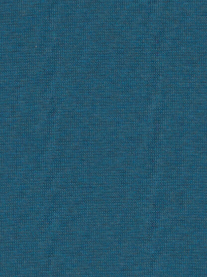 Peacock Blue Green marl 95% Cotton 5% Elastane 240gsm Cuffing / Ribbing. Tubular