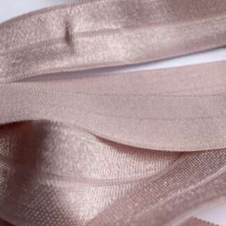 H0014 blush pink fold-over elastic