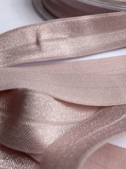 H0014 blush pink fold-over elastic