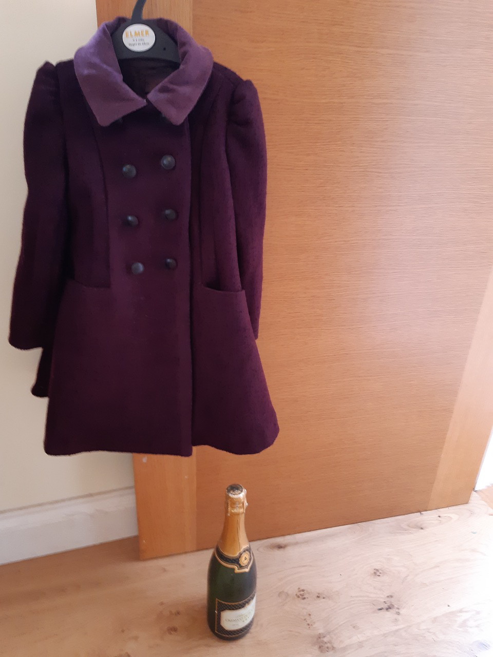 vogue V9043 boiled wool coat