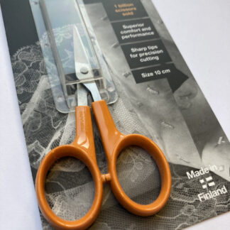 fiskars classic orange handle embroidery scissors 10cm blade