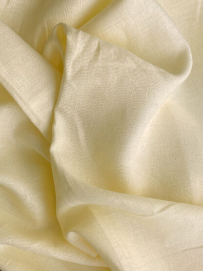 Primrose  Yellow heavy washed Irish 100% Linen