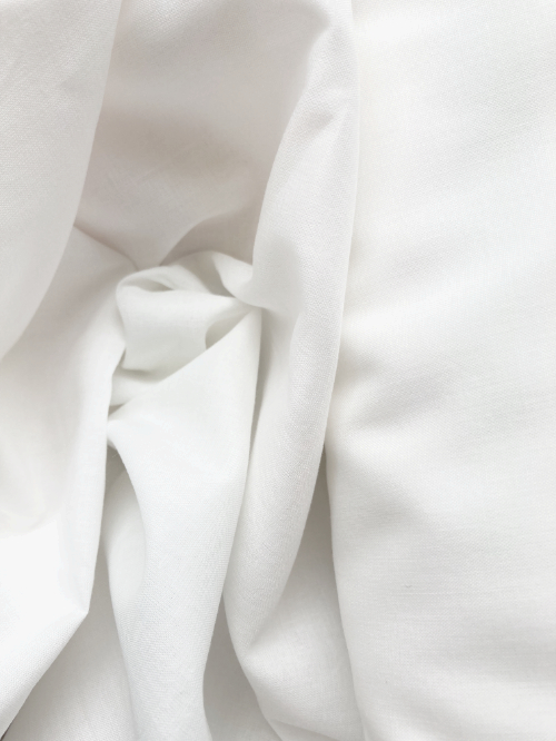 ivory cotton voile