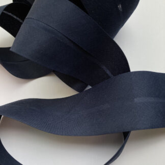 Navy Blue 90% Polyester 10% Cotton extra wide Bias Binding