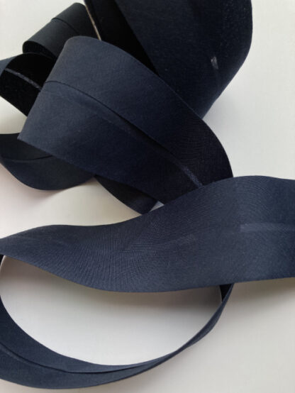 Navy Blue 90% Polyester 10% Cotton extra wide Bias Binding